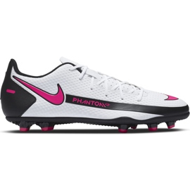 Chaussures de football Nike Phantom Gt Club FG / MG CK8459 160 blanc blanc