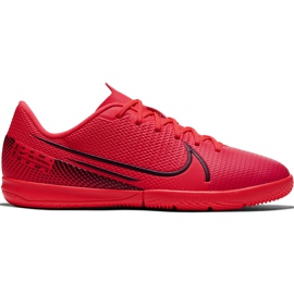 Nike Mercurial Vapor 13 Academy Ic Junior AT8137 606 chaussures de football rouge rouge Nike Mercurial Vapor 13 Academy Ic Junior AT8137 606 chaussures de football rouge rouge