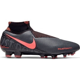 Nike Phantom Vsn Elite Df Fg AO3262 080 chaussures de football multicolore le noir