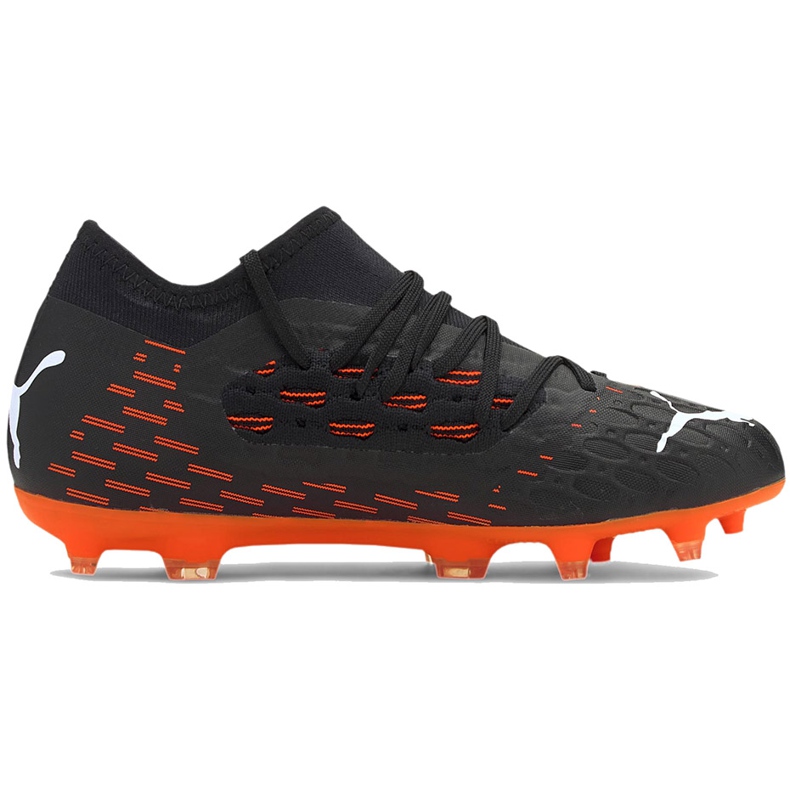 Chaussures de foot Puma Future 6.3 Netfit Fg Ag Junior 106201 01 le noir