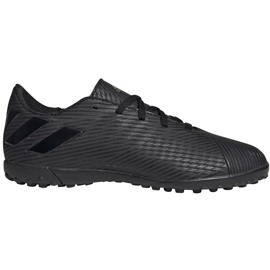Adidas Nemeziz 19.4 Tf Jr noir EG3313 chaussures de football pour enfants le noir le noir