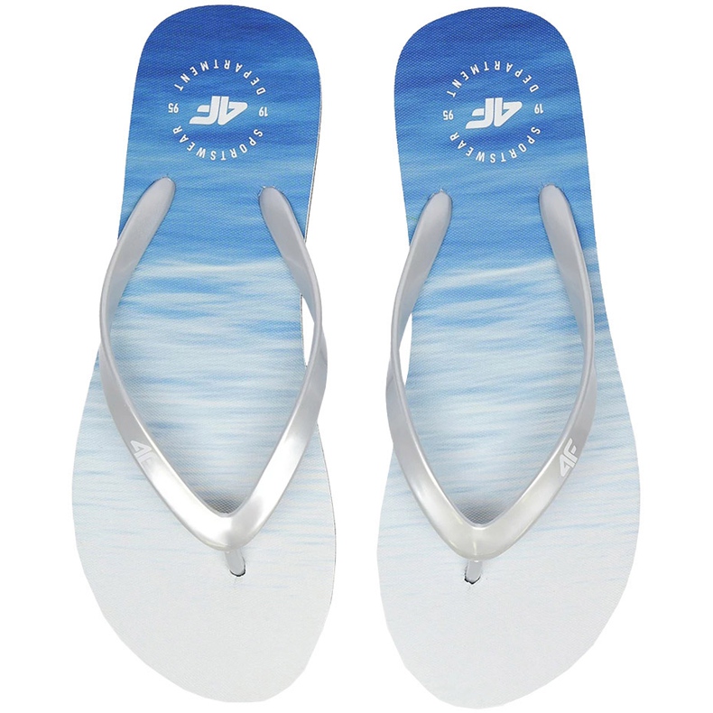 Chaussons femme 4F multicolore 1 H4L20 KLD004 91S bleu
