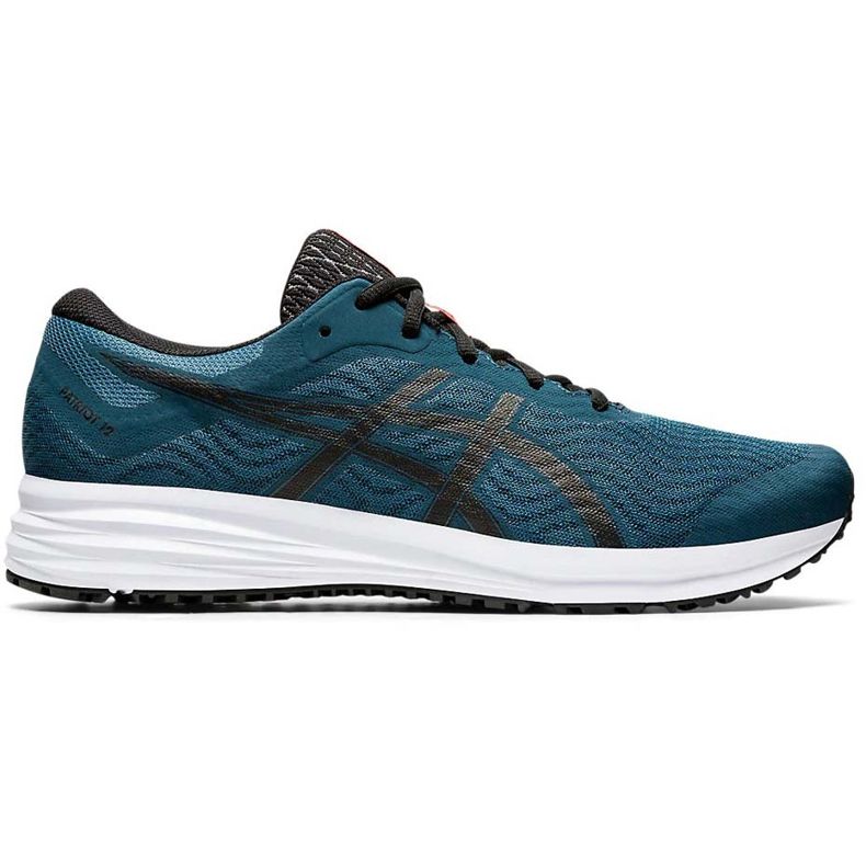 Chaussures de course Asics Patriot 12 pour hommes bleu 1011A823 401