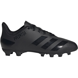 Chaussures de foot Adidas Predator 20.4 FxG Jr EF1932 noir noir