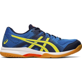 Chaussures de volley-ball Asics Gel Rocket 9 pour hommes bleu marine 1071A030 400 Chaussures de volley-ball Asics Gel Rocket 9 pour hommes bleu marine 1071A030 400