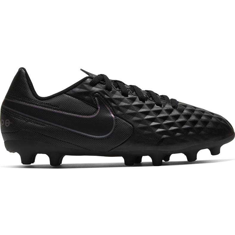 Nike Tiempo Legend 8 Club FG / MG Junior AT5881 010 chaussures de football le noir le noir