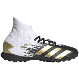 Chaussures de foot Adidas Predator 20.3 Tf Junior FW9220 blanche