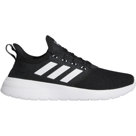 Chaussures homme Adidas Lite Racer Rbn noir et blanc F36650 le noir