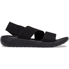 Crocs LiteRide Stretch Sandale W noir 206081 060 le noir