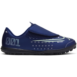 Nike Mercurial Vapor 13 Club Mds Tf Ps (V) Junior CJ1180 401 chaussures de football bleu marin bleu marin Nike Mercurial Vapor 13 Club Mds Tf Ps (V) Junior CJ1180 401 chaussures de football bleu marin bleu marin