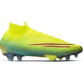 Chaussure de football Nike Mercurial Superfly 7 Elite Mds Fg BQ5469 703 multicolore jaune