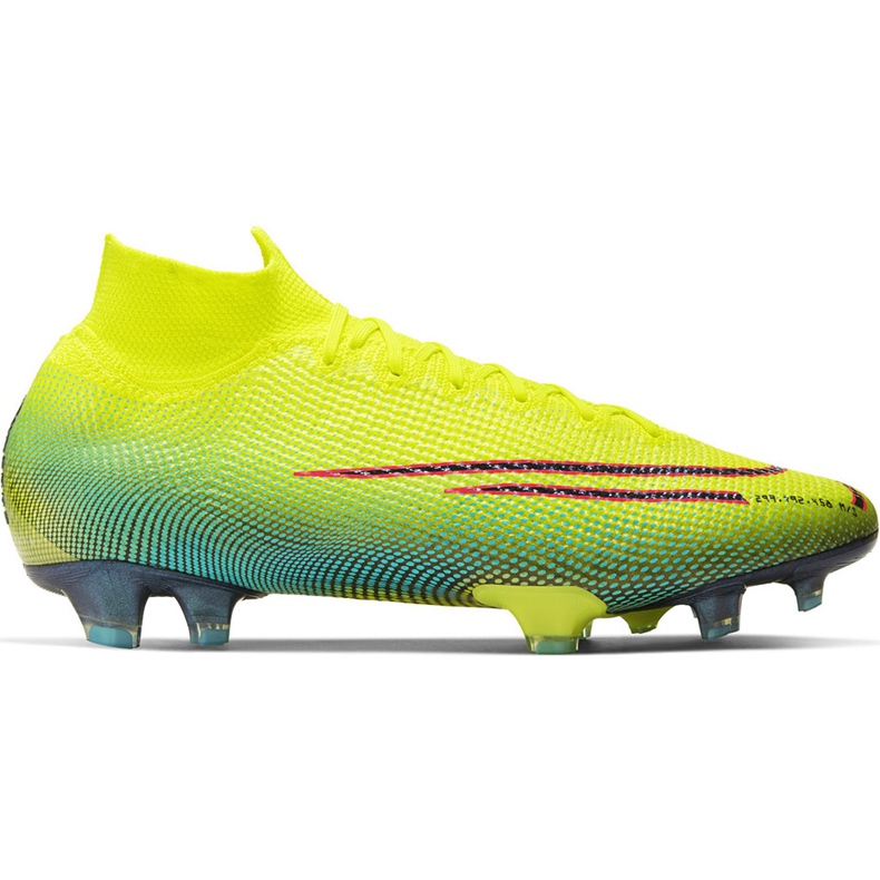 Chaussure de football Nike Mercurial Superfly 7 Elite Mds Fg BQ5469 703 multicolore jaune