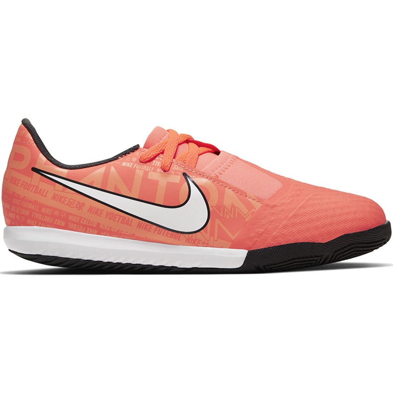 Nike Phantom Venom Academy Ic Jr AO0372 810 chaussures de football le noir orange Nike Phantom Venom Academy Ic Jr AO0372 810 chaussures de football le noir orange