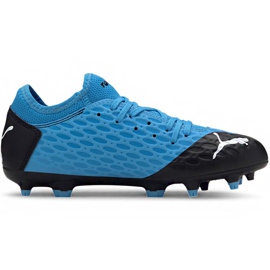 Chaussures de foot Puma Future 5.4 Fg Ag Junior 105810 01 bleu marine bleu