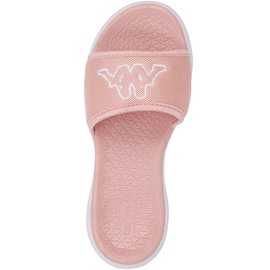Chaussons pour femmes Kappa Colleras rose et blanc 242816 2110