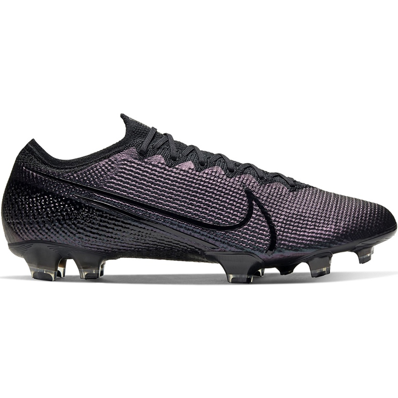 Chaussures de football Nike Mercurial Vapor 13 Elite Fg AQ4176 010 violet le noir