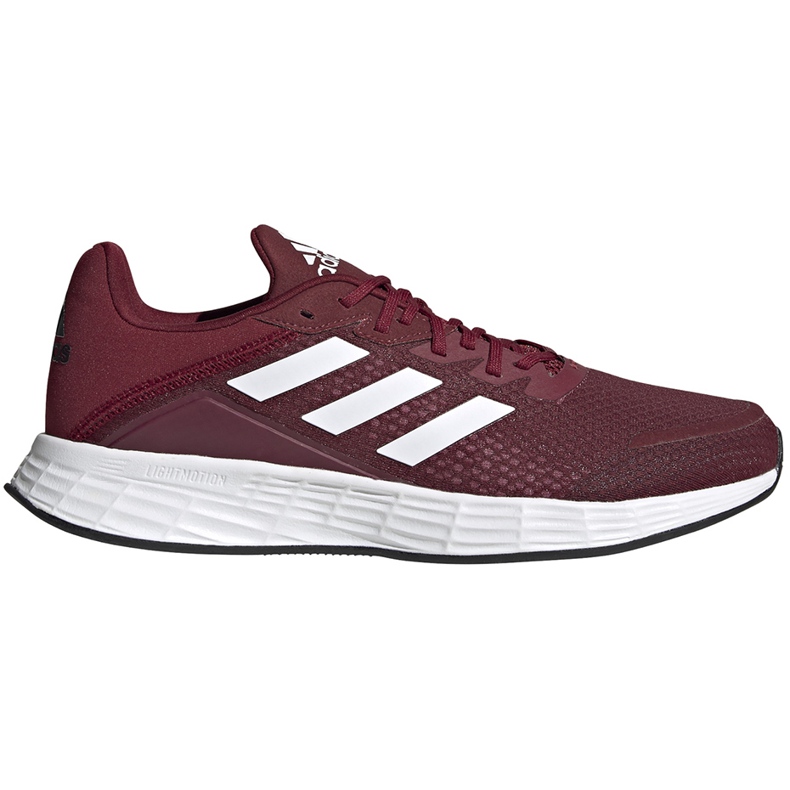 Chaussures running homme adidas Duramo Sl bordeaux FW3217 rouge