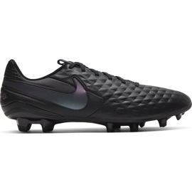 Chaussures de football Nike Tiempo Legend 8 Academy FG / MG AT5292 010 noir noir