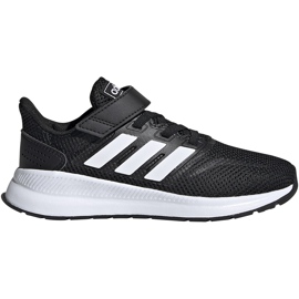 Adidas Runfalcon C chaussures pour enfants noir et blanc EG1583 blanche le noir