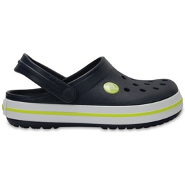 Crocs pour enfants Crocband Clog K bleu marine-vert 204537 42K