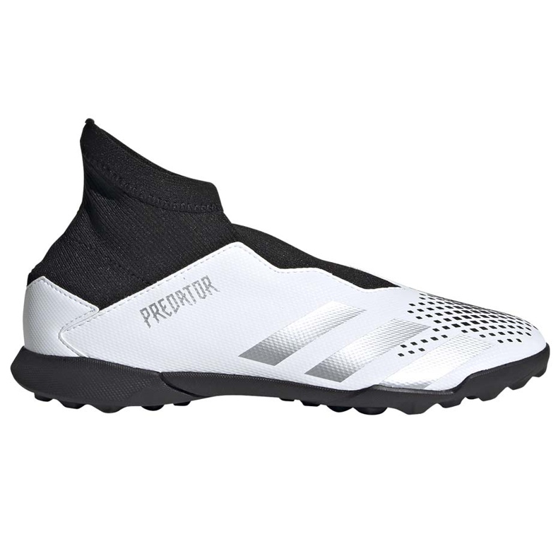 Chaussures de foot Adidas Predator 20.3 Ll Tf Junior FW9211 blanche blanche