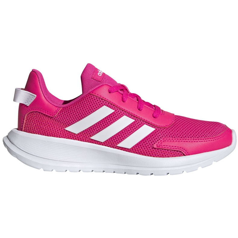 Adidas Tensaur Run K chaussures pour enfants rose et blanc EG4126
