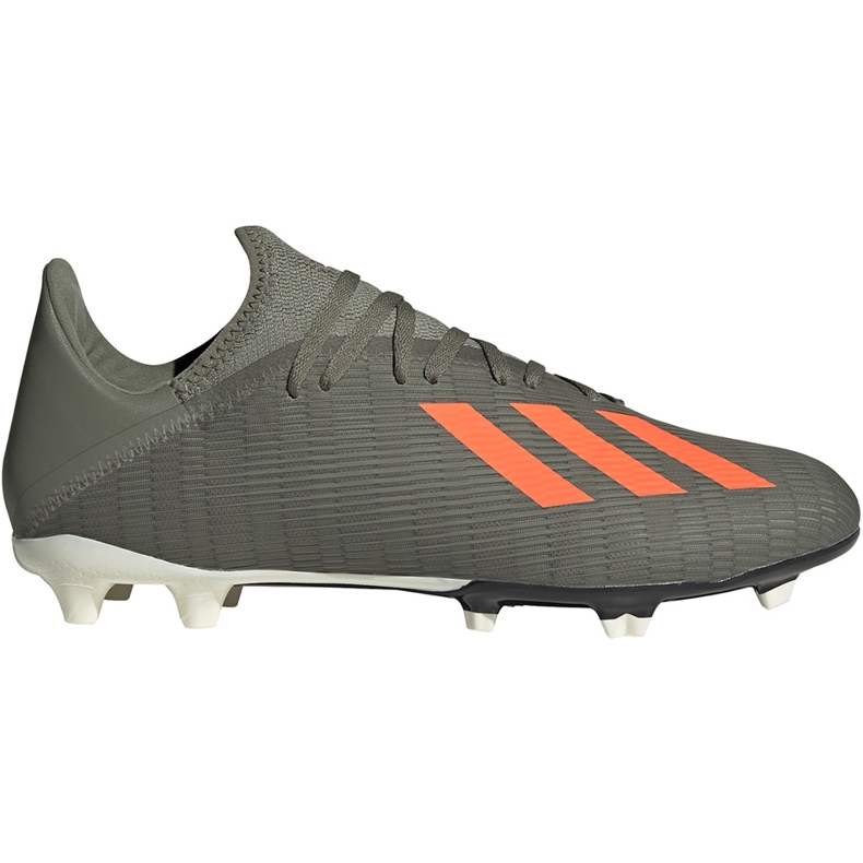 Vert adidas X 19.3 Fg chaussures de football EF8365 gris
