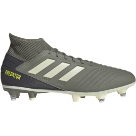 Chaussures de foot Adidas Predator 19.3 Sg EG2830 gris gris Chaussures de foot Adidas Predator 19.3 Sg EG2830 gris gris