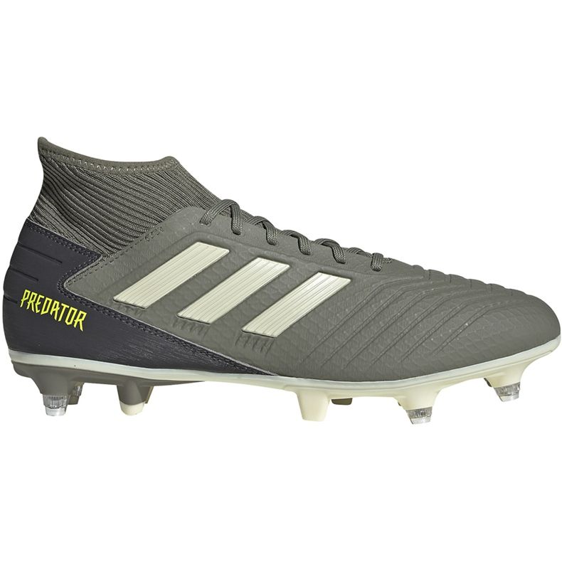 Chaussures de foot Adidas Predator 19.3 Sg EG2830 gris gris Chaussures de foot Adidas Predator 19.3 Sg EG2830 gris gris
