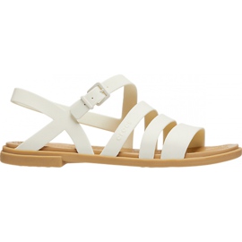 Sandales Crocs Tulum Sandal W Pearl 206107 1CQ blanc