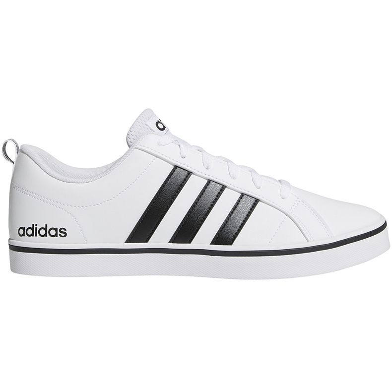 Chaussures homme Adidas Vs Pace blanc et noir AW4594 blanche le noir