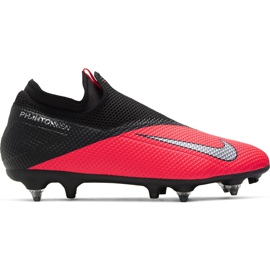 Chaussure de football Nike Phantom Vsn 2 Academy Df Sg Pro Ac CD4158 606 rouge