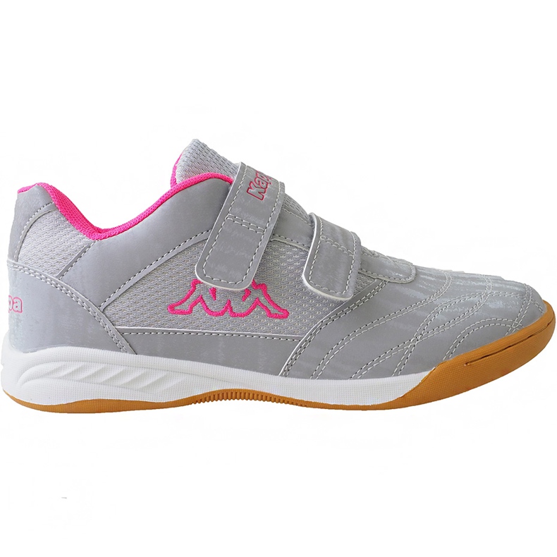 Kappa Kickoff T chaussures pour enfants argent-rose 260509T 1522 gris