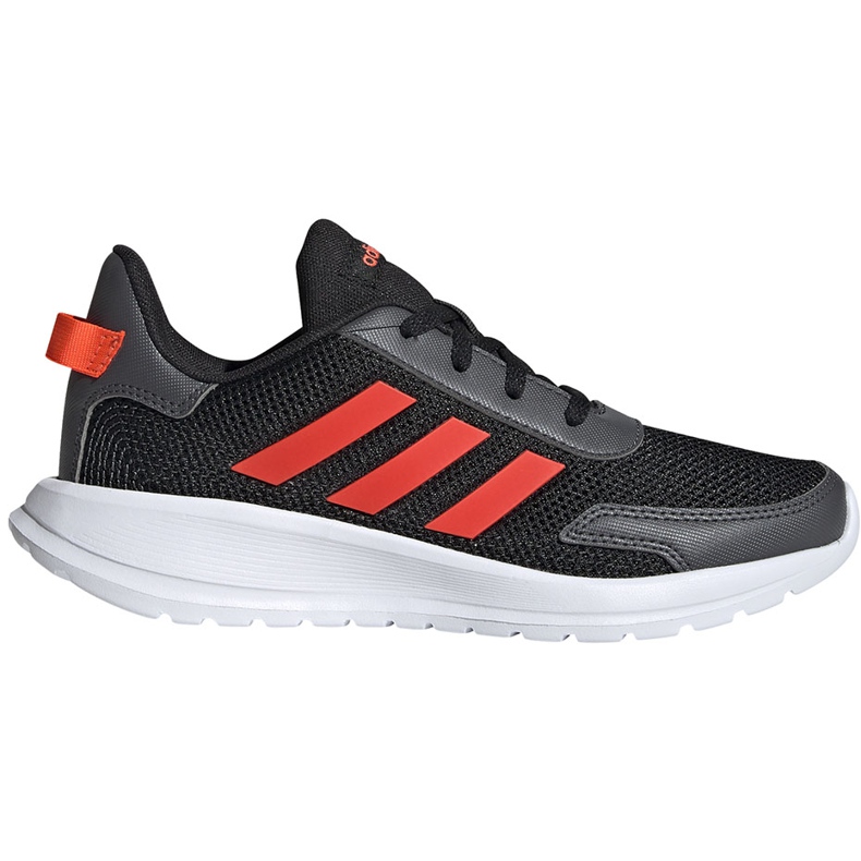 Adidas Tensaur Run K chaussures pour enfants noir et orange EG4124 le noir