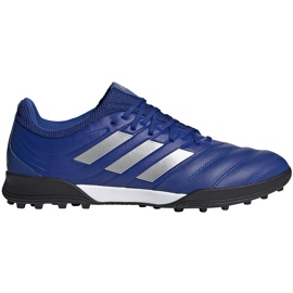 Adidas Copa 20.3 Tf chaussures de football bleu EH1490