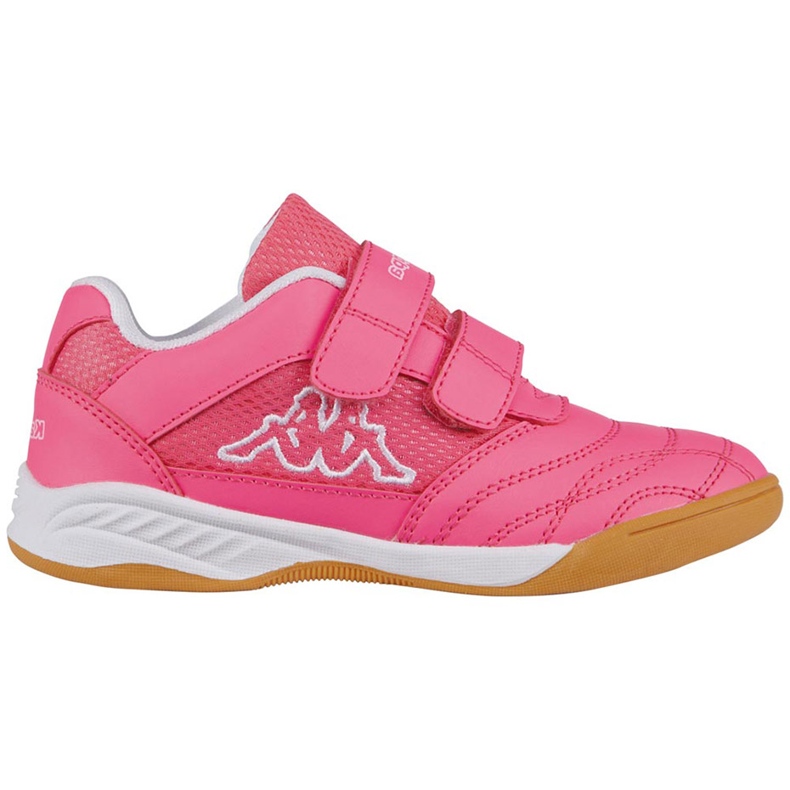 Kappa Kickoff K chaussures pour enfants rose et blanc 260509K 2210 Kappa Kickoff K chaussures pour enfants rose et blanc 260509K 2210