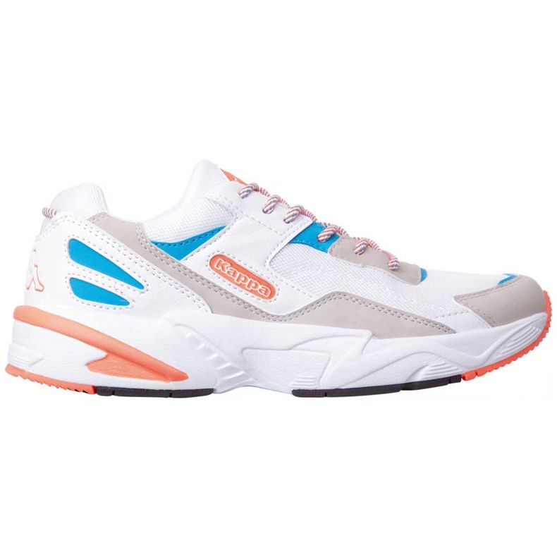 Chaussures homme Kappa Boiz blanc et orange 242857 1044 blanche bleu multicolore