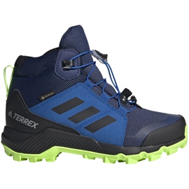 Chaussures enfant Adidas Terrex Mid Gtx K EF2248 bleu marine bleu multicolore