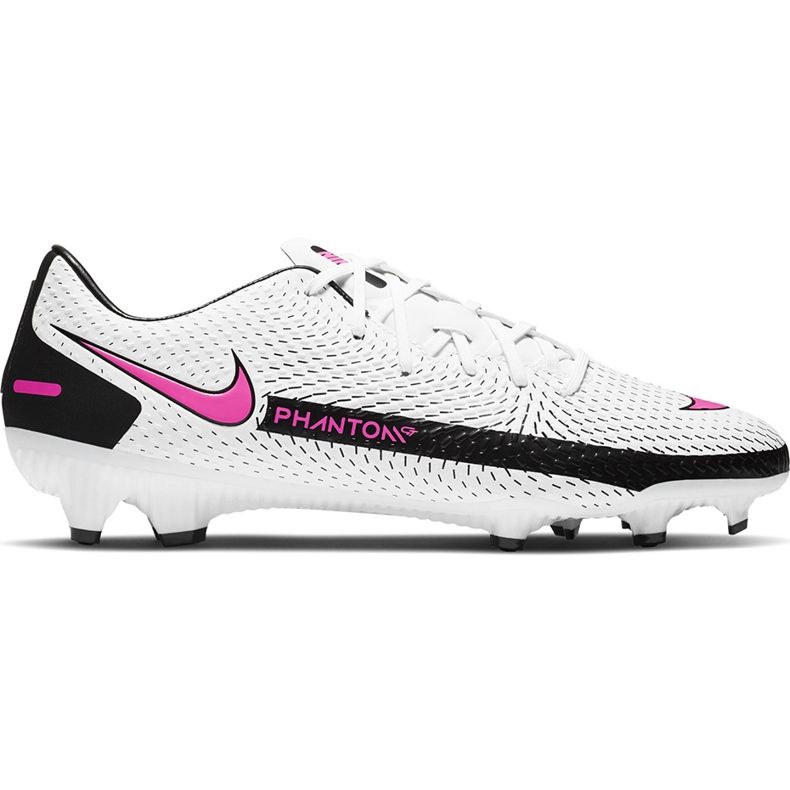 Chaussure de football Nike Phantom Gt Academy FG / MG CK8460 160 blanche blanche