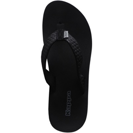 Chaussons femme Kappa Pahoa noirs 242668 1111
