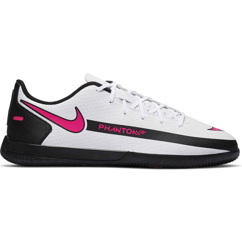 Nike Jr Phantom Gt Club Ic CK8481 160 chaussures de football blanche blanche