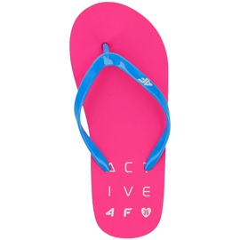 Chaussons fille 4F fuchsia HJL20 JKLD001 55S rose