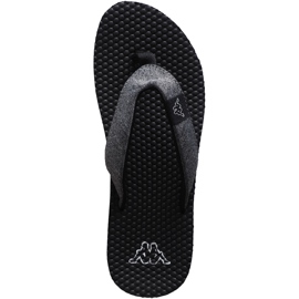 Chaussons pour femmes Kappa Cally noir-gris 242834 1611