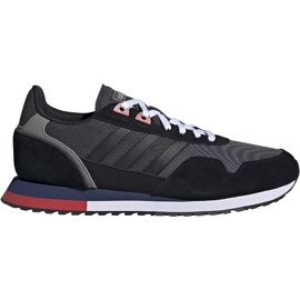 Chaussures homme Adidas 8K 2020 noir et gris EH1429