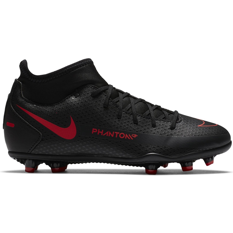 Chaussures de football Nike Phantom Gt Club Df FG / MG Junior CW6727 060 le noir le noir