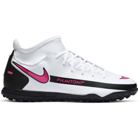 Chaussure de football Nike Phantom Gt Club Df Tf Junior CW6729 160 blanc blanc