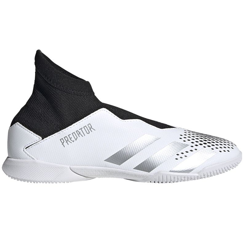 Adidas Predator 20.3 Ll In Junior FW9213 chaussures de football blanche