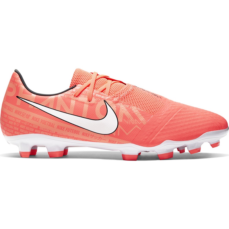 Chaussure de football Nike Phantom Venom Academy Fg AO0566 810 multicolore orange