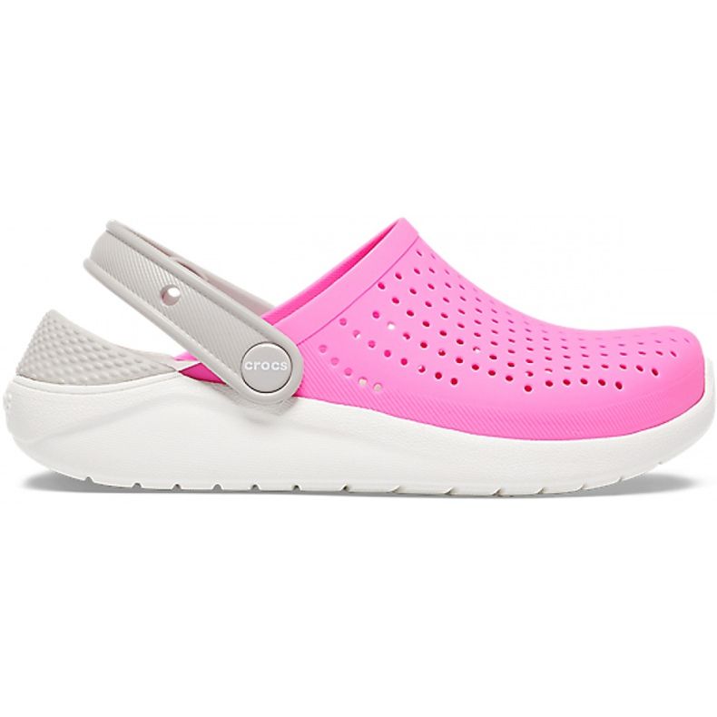 Crocs for kids LiteRide Clog Kids rose-blanc 205964 6QR Crocs for kids LiteRide Clog Kids rose-blanc 205964 6QR
