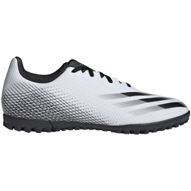 Chaussures de foot Adidas X GHOSTED.4 Tf FW6789 blanc blanc